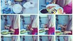 Lama Tak Terlihat, Ini Pose Cantik Penyanyi Religi, Sulis Saat Makan