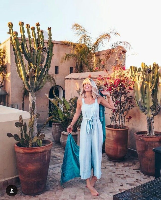 Menariknya, di Instagramnya pun Maria memperlihatkan sisi lainnya di luar sebagai pilot. Wanita 26 tahun itu selalu stylish dalam berpenampilan. Foto: Dok. Instagram