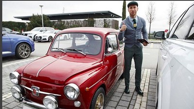Sergio Ramos Si Penyuka Mobil Klasik