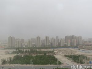 Foto: China Olah Limbah Jadi Air Bersih di Gurun Pasir Xinjiang