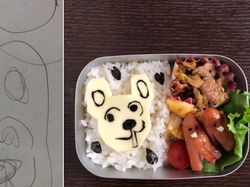 Viral, Coretan Gambar Anak Diubah Ayah Jadi Makanan