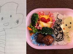 Viral, Coretan Gambar Anak Diubah Ayah Jadi Makanan