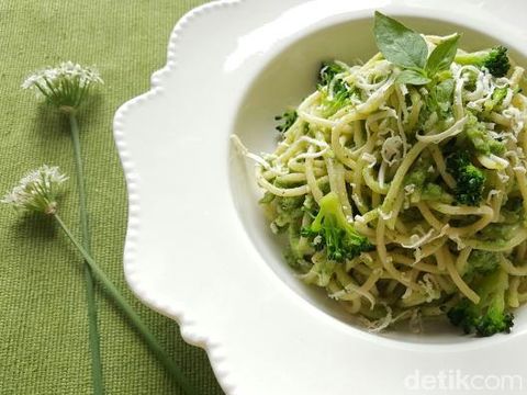 Spaghetti Saus Brokoli