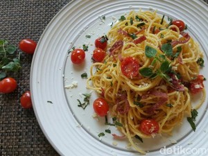 Spaghetti Sambal Matah dan Tuna Pedas yang Sedap untuk Berbuka Puasa