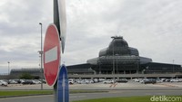 Foto: Selain Terminal 1 untuk internasional, bandara ini juga memiliki Terminal 2 untuk domestik (Hany/detikTravel)