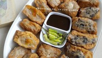 Kalau bosan menyantap tahu bakso, ada tahu pentol khas Sidoarjo yang siap jadi camilan gurih untuk berbuka puasa Anda. Ini sepiring tahu pentol buatan @mbok_pon. Foto: Instagram