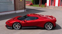 Ferrari mengatakan, berkat revisi di bagian depan, bobot dari SP38 Deborah ini terkonsentrasi di atas roda belakang. Sayangnya, Ferrari tidak menyediakan gambar interior mobil ini. Tapi dikatakan, Ferrari SP38 Deborah ini hadir dengan kabin Tailor Made sepenuhnya. (Foto Ferrari).