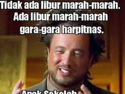 Meme Curhatan Masih Kerja di Hari Kejepit