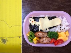 Viral, Coretan Gambar Anak Diubah Ayah Jadi Makanan