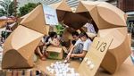 Deretan Rumah Kardus Keren-keren