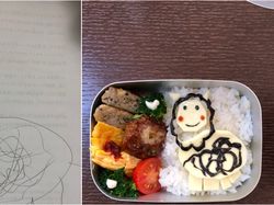 Viral, Coretan Gambar Anak Diubah Ayah Jadi Makanan