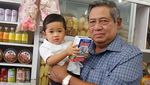 Intip Gaya Kulineran SBY yang Suka Mencicipi Makanan Tradisional