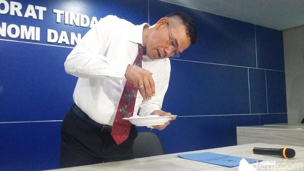 Wakil Direktur Tipideksus Bareskrim Kombes Daniel Tahi Monang Silitonga