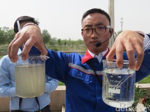 China Juga Olah Air Limbah di Gurun Pasir Jalur Sutra