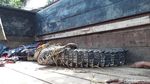 Foto: Sulitnya Proses Evakuasi Buaya 800 Kg di Cilegon