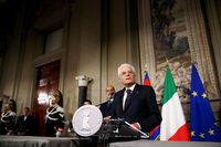 Presiden Italia Sergio Mattarella