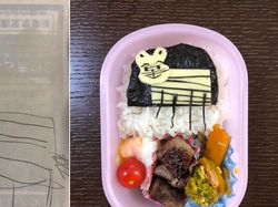 Viral, Coretan Gambar Anak Diubah Ayah Jadi Makanan