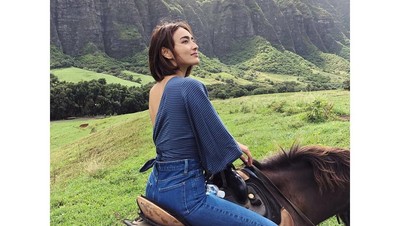 Foto: Jun Hasegawa, Model Cantik Berdarah Jepang yang Gemar Olahraga