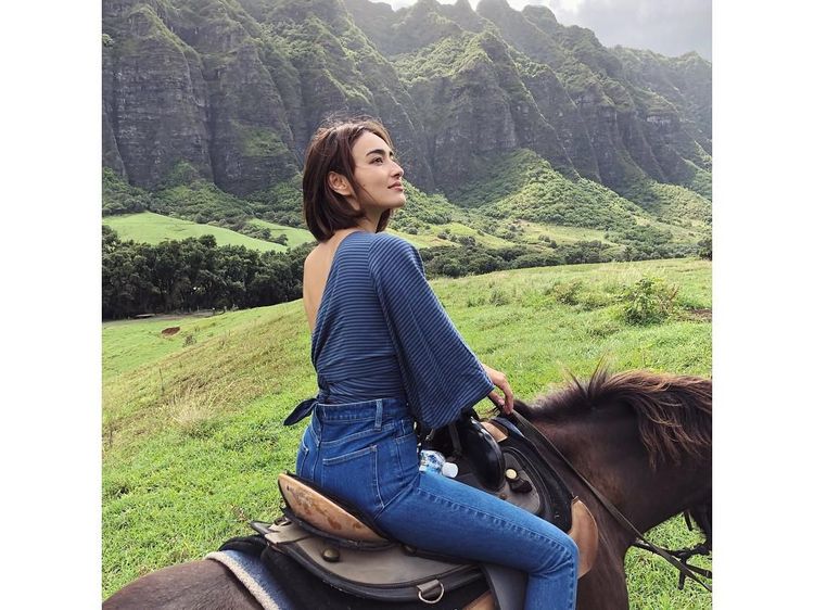 Foto: Jun Hasegawa, Model Cantik Berdarah Jepang yang Gemar Olahraga