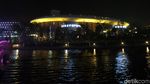 Foto: Pesona Kota di Tengah Gurun Jalur Sutra China Saat Malam
