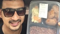 Agar tubuh tetap sehat, Ali rajin mengonsumsi makanan sehat. Seperti nasi merah dan sayuran. Foto: Instagram @alisyakieb