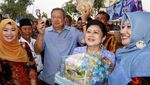 Intip Gaya Kulineran SBY yang Suka Mencicipi Makanan Tradisional