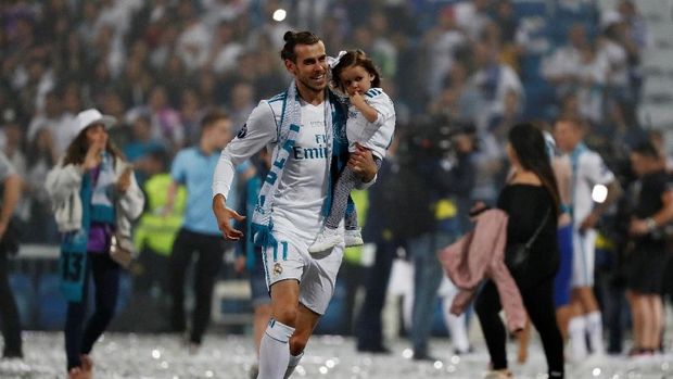 Gareth Bale jadi bintang kemenangan Real Madrid di final Liga Champions.