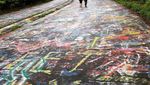 Foto: Jalanan Kota yang Dipenuhi Grafiti