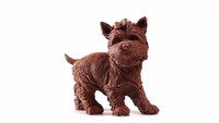 Lucu banget! Ini cokelat bentuk anak anjing yang menggemaskan. Pasti nggak ada yang menyangka kalau ini cokelat dan bisa dimakan.Foto: Instagram centerchocolate