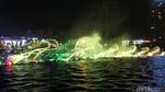 Foto: Pesona Kota di Tengah Gurun Jalur Sutra China Saat Malam