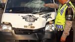Foto: Ini Mobil Boks yang Tabrak PPSU Hingga Tewas