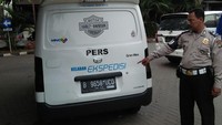 Kamsah yang mengalami luka langsung dibawa ke Rumah Sakit Kolombia Jakarta Utara. Namun, nyawa Kamsah tidak tertolong (Foto: dok. Laka Lantas Jakarta Utara)