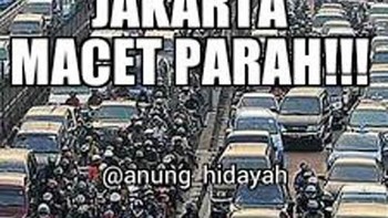 Sekalinya bisa berangkat bukber, malah kena macet sampe imsak. Foto: istimewa