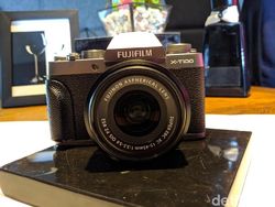 Penampakan Fujifilm X-T100 Bergaya Retro