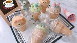 Menggemaskan! Chiffon Cake Bentuk Rilakkuma dan Doraemon yang Lucu Ini