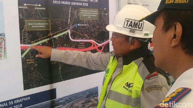 Jembatan Kalikuto Belum Berfungsi, Gringsing Padat Saat Mudik