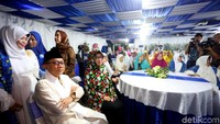 Buka puasa bersama tersebut dihadiri Euis Fety Fatayaty selaku Presedium Badan Musyawarah Organisasu Islam Wanita Indonesia (BMOIWI).