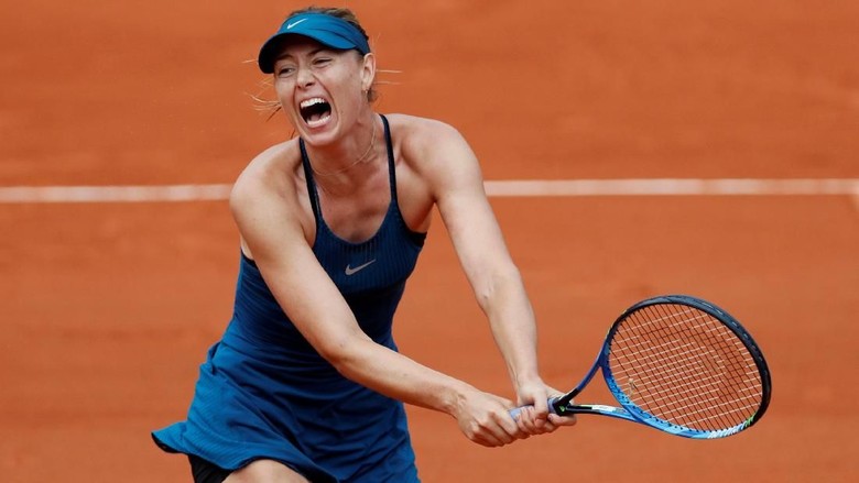 Sharapova Tandai Comeback di Prancis Terbuka dengan Kemenangan Sharapova Tandai Comeback di Prancis Terbuka dengan Kemenangan