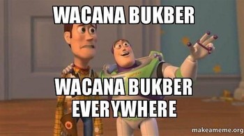 Kalo kata Buzz Lightyear, bukber yang sekadar wacana ada di mana-mana. Foto: istimewa