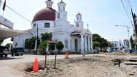 Penataan Kota Lama Semarang membutuhkan waktu dua tahun sejak 2017 hingga 2018. Dok. Kementerian PUPR.
