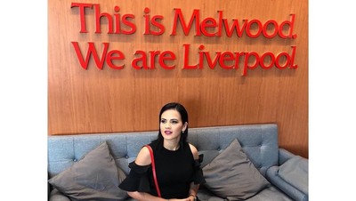 Pesona Rebeca Tavares, Wags Baru Liverpool