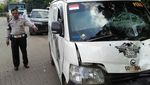 Foto: Ini Mobil Boks yang Tabrak PPSU Hingga Tewas