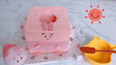 Menggemaskan! Chiffon Cake Bentuk Rilakkuma dan Doraemon yang Lucu Ini
