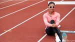 Emilia Nova Muda dan Berbahaya di Lintasan 100 M Lari Gawang