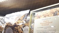 Mampir ke sini juga sebaiknya mencicip granola homemade buatan All Things Delicious. Cocok dijadikan stok pelengkap menu sarapan. Foto: dok. detikFood