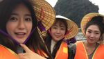 Foto Liburan Cheerleader Paling Cantik di Korea Selatan