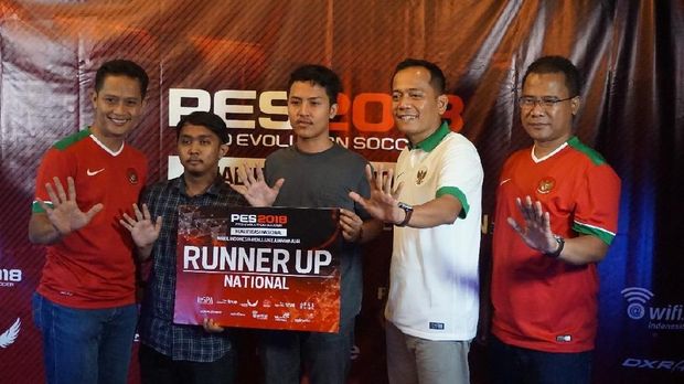 Juara kedua PES 2018.