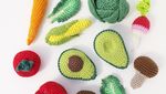 Keren! Buah dan Sayuran Segar Ini Terbuat dari Rajutan Benang Wol