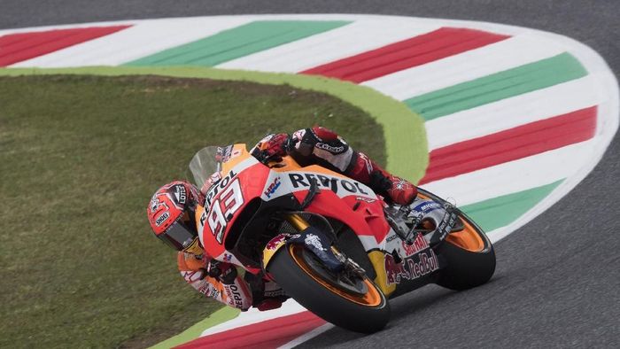 Marc Marquez masih memimpin klasemen sementara MotoGP 2018 usai balapan di Italia. (Foto: Mirco Lazzari gp/Getty Images) Marc Marquez masih memimpin klasemen sementara MotoGP 2018 usai balapan di Italia. (Foto: Mirco Lazzari gp/Getty Images)