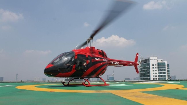 Mudik Mewah Naik Helikopter, Mau Coba?